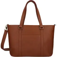 Dimagini Zyra Workbag 17" cognac handtas dames