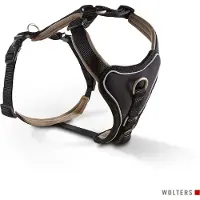 Wolters Halsband tuig comfort zwart/bruin 2a