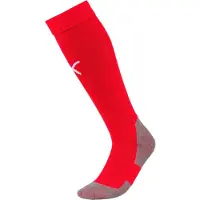 Puma Voetbalsokken - Team Liga Core - Rood m. Wit - - 35/38 - Voetbalsokken