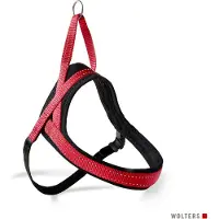 Wolters Riem - Hondentuig - Soft & Safe - Reflecterend - Cayenne / Zwart - 75 - 90cm