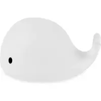 Flow nachtlampje Moby walvis wit 16,5 cm