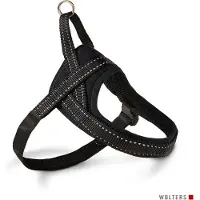 Wolters zacht & veilig harnas maat 6: 75-90 cm zwart
