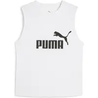 Puma ESS No. 1 Logo slanke tanktop voor Dames, Wit, Maat 3XL