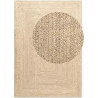 Hanse Home Handgeweven Jute Vloerkleed Juno - Crème 80 x 150 cm