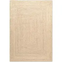 Home Collection Handgeweven Jute Vloerkleed Juno - Crème 60 x 90 cm