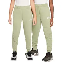 Nike Sportswear Club Fleece Joggingbroek Kids Lichtgroen Wit
