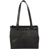 Spikes & Sparrow Durante Laptop Shoulderbag 12" black damestas