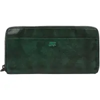Bear design Zip Around Portemonnee / Clutch Cow Lavato Groen