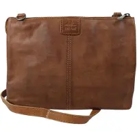 Bear design Schoudertas Cognac