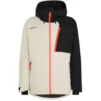 O'Neill Outdoorjas crème / oranje / zwart