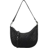 Hide & Stitches Inspired by illusion Shoulderbag black