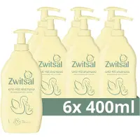 Zwitsal - Shampoo - Anti-Klit - Baby - 6 x 400 ml