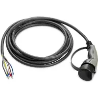 Ratio E-line EV laadkabel type 2 met open einde - 11 kW