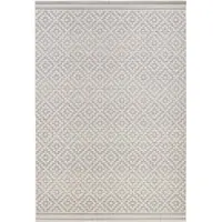 Home Collection Vloerkleed Raute Rechthoekig - grijs, creme 160 x 230