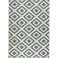 Hanse Home Vloerkleed Malta Rechthoekig - groen, creme 120 x 170