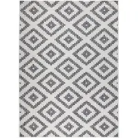 Hanse Home Vloerkleed Malta Rechthoekig - grijs, creme 120 x 170