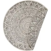 Home Collection Buitenkleed Nora Rond - Creme 100 ø cm