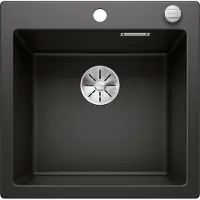 BLANCO PLEON 5, SILGRANIT, zwart