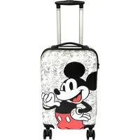 Undercover Kinderkoffer Mickey Mouse, 59 cm met tsa-cijfercombinatieslot