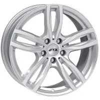 ATS 17-inch aluminium velg, model EVOLUTION, 17 inch, 7,5 inch breed, 5x120 boutgaten, ET43, 72,6 mm naafgat, kleur: zilver
