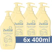 Zwitsal - Zeepvrije Wasgel - Baby - 6 x 400 ml