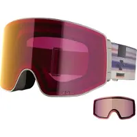 Salomon Skibril Unisex Sentry Prime Sigma Rainy Day / Poppy Red (+ Extra Lens)