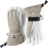 Hestra Handschoen Women Heli Ski Female Khaki/Offwhite-9