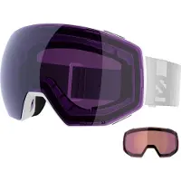 Salomon - Skibrillen - Radium Prime Sigma White voor Unisex - Wit