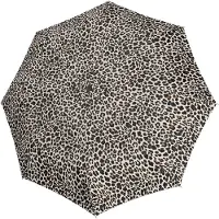 Knirps Paraplu 'A.050' bruin / stone grey / zwart