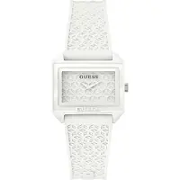 GUESS Analoog horloge 'Mod Pop' wit