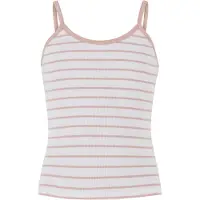 Urban Classics Top rosa / wit