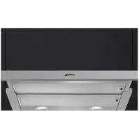 Smeg KSET666XE Telescopische afzuigkap 60cm