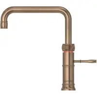 Quooker Classic Fusion Square Messing Patina kraan CFNSPTB