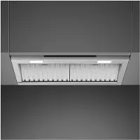 Smeg Inbouwafzuigkap Afzuigkap, Inbouwafzuigkap, Universeel, Roestvrij staal, 60 cm, B