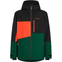 O'Neill Sportjas 'FWC'Cruz' donkergroen / neonoranje / zwart