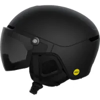 POC - Heren skihelmen - Obex Visor Uranium Black Matt/Clarity Universal/Sunny/Grey voor Heren - Maat 51-54 cm - Zwart