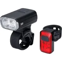 Bbb Cycling NanoStrike 500 Combo Voorlicht & Achterlicht Set – 500 Lumen – USB Oplaadbaar – IPX6 Regenbestendig – Fietsverlichting Racefiets & Mountainbike – BLS-265