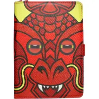 Tabzoo Tablet Portfolio Lenticular, Dragon, 8, Red