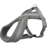 Trixie New Premium Comfort 20 Mm Harness Grijs 35-65 cm