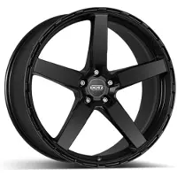 DOTZ Litá velg MarinaBay, zwart, 9.50x19 inch, 5x114.3 steek, ET 40, zwarte matte afwerking