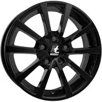 ITWHEELS Aluminium velg 17 inch Alice 5x112 7J ET40, Kleur Zwart Glimmend