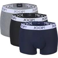 JOOP! Boxershorts navy / grijs gemêleerd / zwart / wit