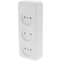 Q-Link Stopcontact - Inbouw, 3 voudig - 230 V - Zonder randaarde -