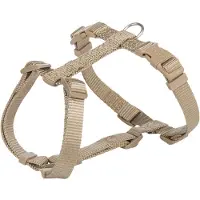 Trixie hondentuig premium h-tuig zand taupe