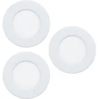 Eglo connect.z Fueva 6-Z Smart Inbouwspot - Badkamer/Buiten - LED - Ø 8.8 cm - Wit - Instelbaar RGB & wit licht - Dimbaar - Zigbee