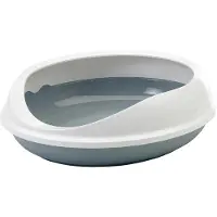 Savic Figaro Kattentoilet - grijs/wit