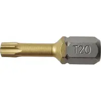 Stalco Torx 20x25 Titanium Bit - 1/4" - S2 Staal