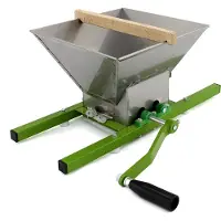 KuKoo Fruitmolen - 7 liter - roestvrij staal - handmatig met slinger