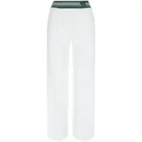 Vieux Jeu Broek Women Stella Pants White/Green-XL