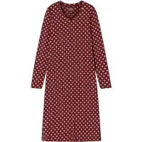 Schiesser Nachthemd ' Comfort Essentials ' bordeaux